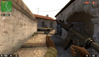 Viser gameplay for Counter-Strike: Source